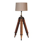 Load image into Gallery viewer, Wooden-Tripod-Lamp
