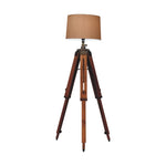 Load image into Gallery viewer, Wooden Tripod Lamp
