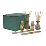 Load image into Gallery viewer, Adira-Glass-Bottle-Diffuser-Set-(Mandarin-&amp;-Apple-Cinnamon)
