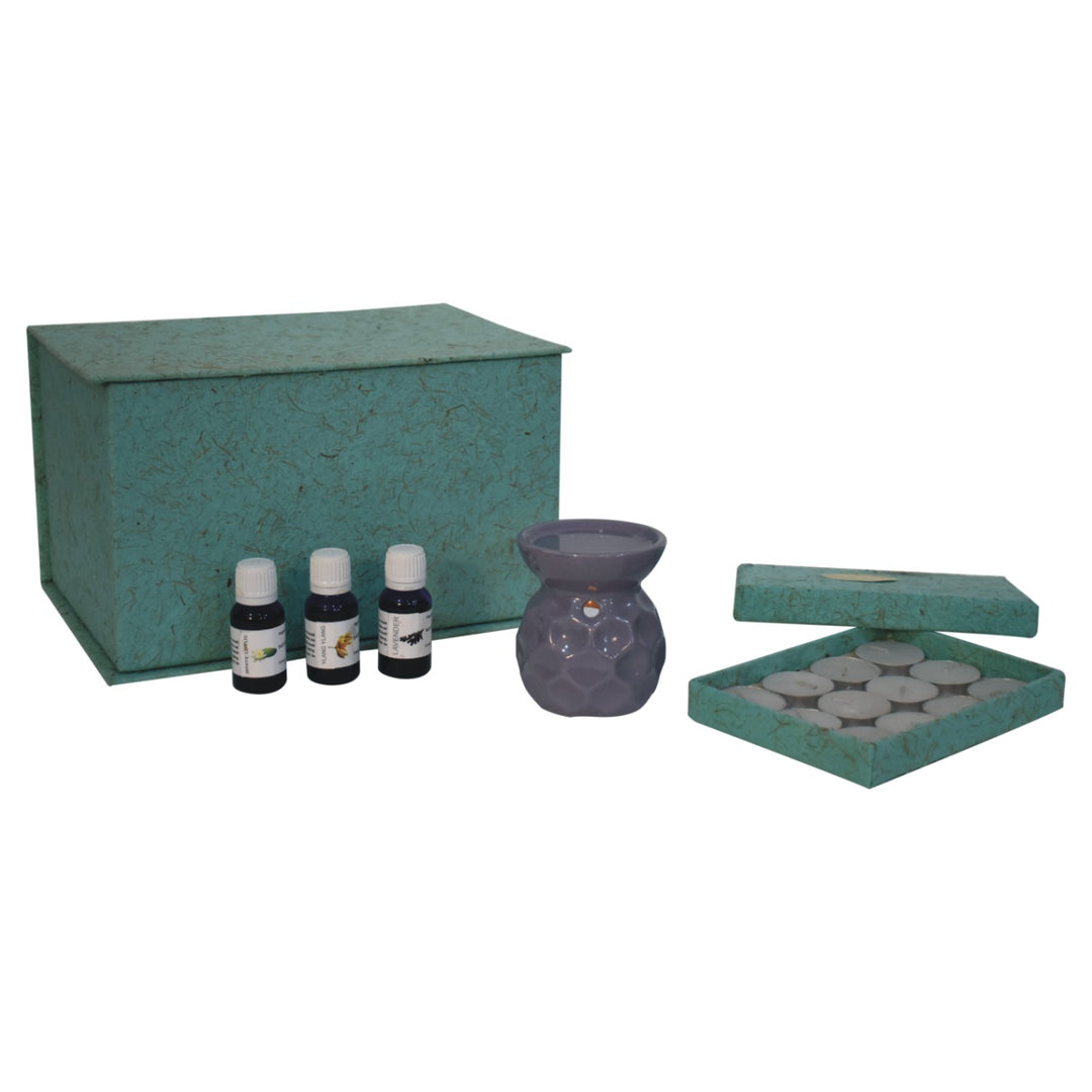 Taya-Lilac-Oil-Burner-Set