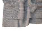 Load image into Gallery viewer, Double Grey Knitted Throw
