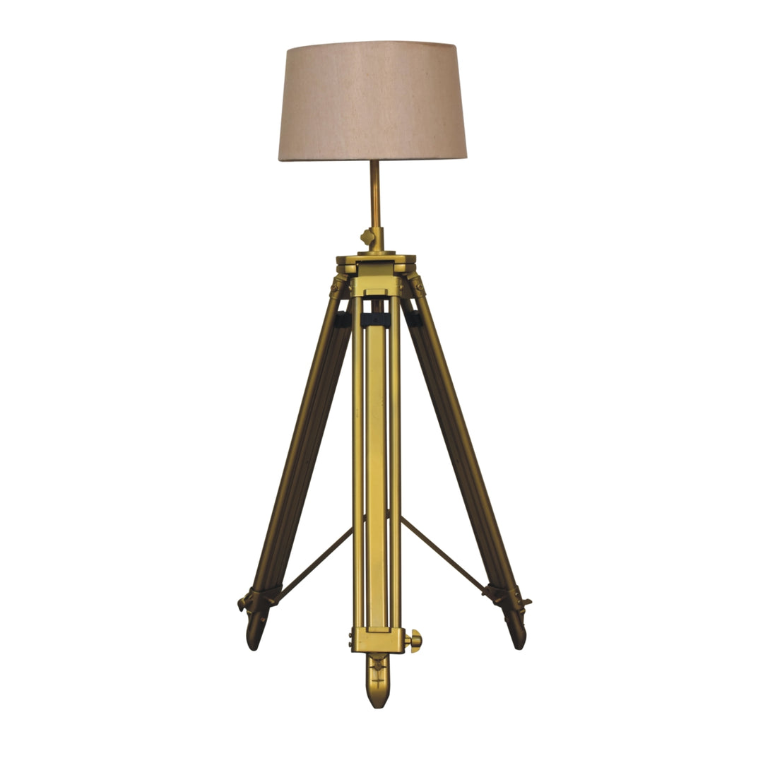 Brass-Plated-Floor-Lamp