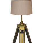 Load image into Gallery viewer, Brass Plated Floor Lamp
