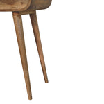 Load image into Gallery viewer, Mini Oak-ish Round Dressing Table
