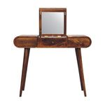 Load image into Gallery viewer, Chestnut Mirror Dressing Table
