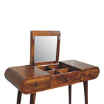 Load image into Gallery viewer, Chestnut Mirror Dressing Table
