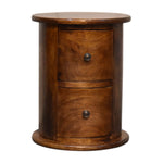 Load image into Gallery viewer, Mini-Chestnut-2-Drawer-Drum-Chest
