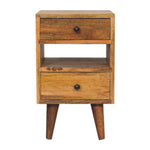 Load image into Gallery viewer, Mini-Classic-Multi-Oak-ish-Bedside
