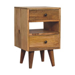 Load image into Gallery viewer, Mini Classic Multi Oak-ish Bedside
