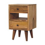 Load image into Gallery viewer, Mini Classic Multi Oak-ish Bedside
