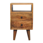 Load image into Gallery viewer, Mini-Oak-ish-Classic-Open-Bedside
