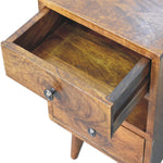 Load image into Gallery viewer, Mini Classic Multi Chestnut Bedside
