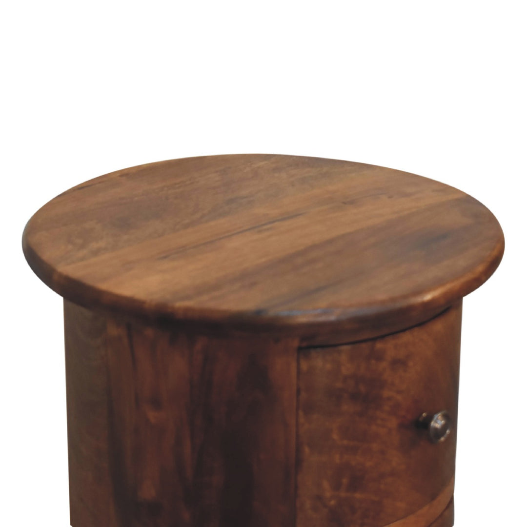 Mini Chestnut Drum Chest