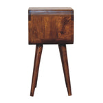 Load image into Gallery viewer, Mini Chestnut Curved Open Bedside
