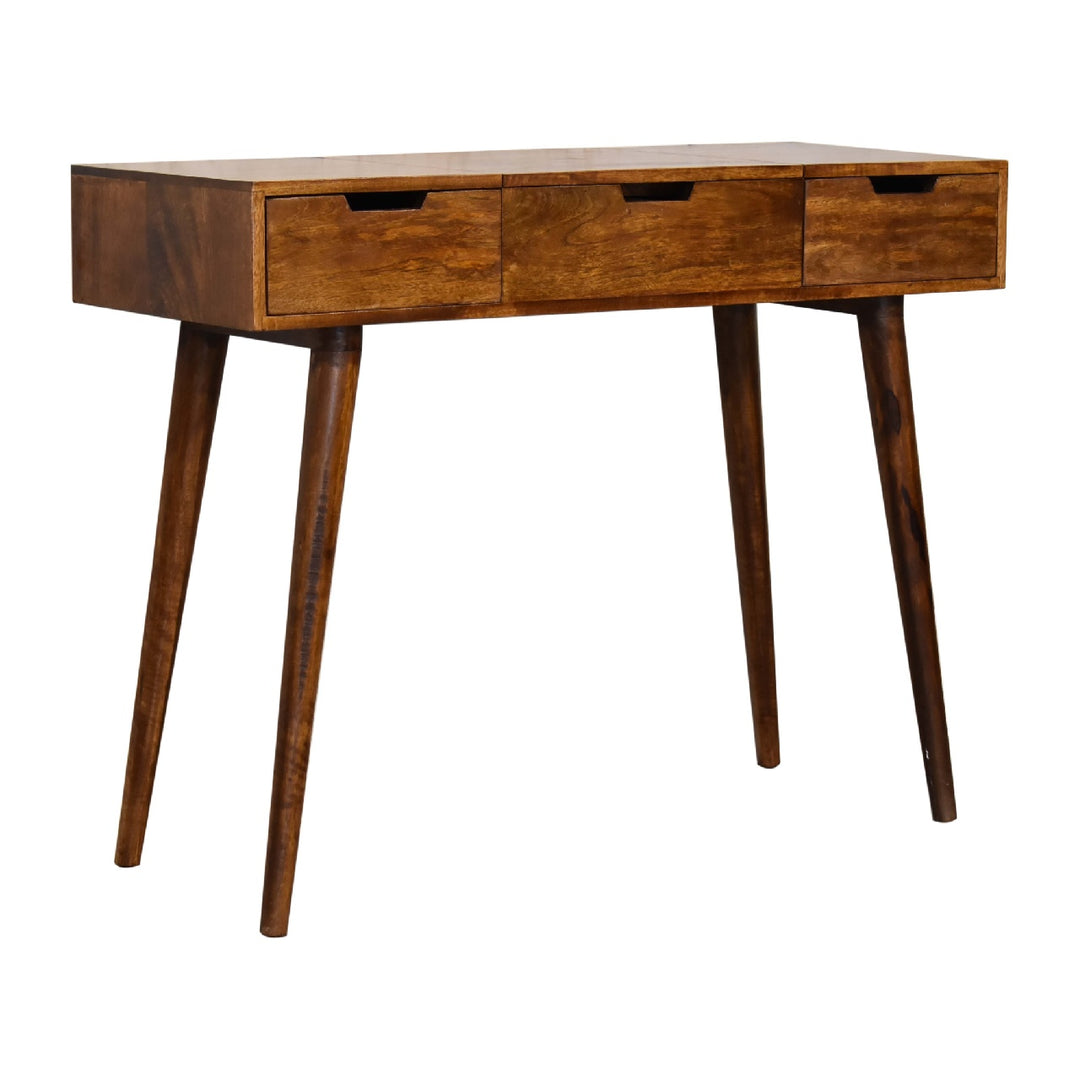 Chestnut-Foldable-Mirror-Table