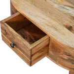 Load image into Gallery viewer, Mini Oak-ish Rounded Coffee Table
