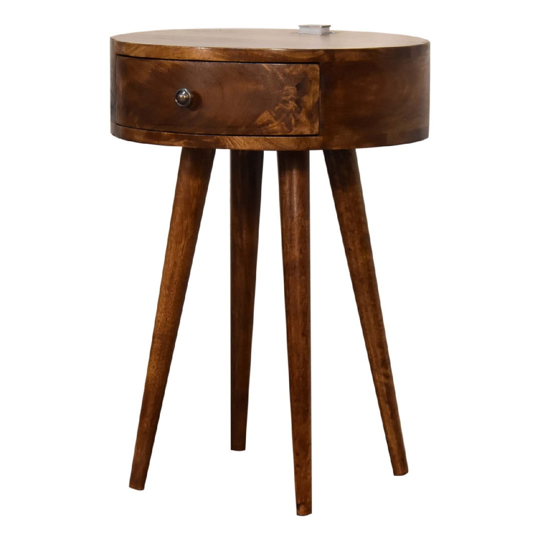 Single Chestnut Bedside