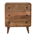 Load image into Gallery viewer, Mini-Curved-Oak-ish-Chest
