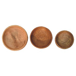 Load image into Gallery viewer, Solid Wood Fruit Bowl Set of 3
