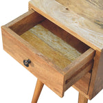 Load image into Gallery viewer, Mini 2 Drawer Oak-ish Bedside
