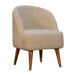 Load image into Gallery viewer, Cream Boucle Tub Chair
