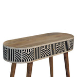 Load image into Gallery viewer, Edessa Bone Inlay Console Table
