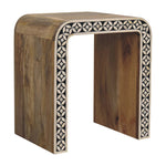 Load image into Gallery viewer, Edessa Bone Inlay End Table
