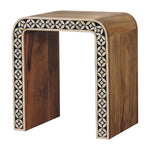 Load image into Gallery viewer, Edessa Bone Inlay End Table
