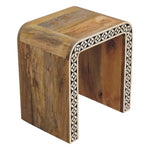 Load image into Gallery viewer, Edessa Bone Inlay End Table
