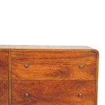 Load image into Gallery viewer, Large Curved Chestnut Chest
