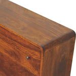 Load image into Gallery viewer, Large Curved Chestnut Chest
