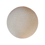 Load image into Gallery viewer, Cream Boucle Rounded Footstool
