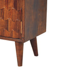 Load image into Gallery viewer, Chestnut Pineapple Carved Cabinet
