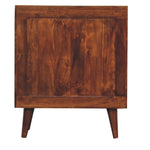 Load image into Gallery viewer, Chestnut Pineapple Carved Cabinet
