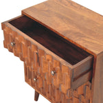 Load image into Gallery viewer, Chestnut Pineapple Carved Chest
