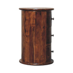 Load image into Gallery viewer, 3 Drawer Chestnut Sheesham Drum
