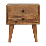 Load image into Gallery viewer, Mini-Oak-ish-Modern-Bedside
