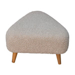 Load image into Gallery viewer, Mud Boucle Triangle Footstool
