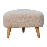 Load image into Gallery viewer, Mud Boucle Triangle Footstool
