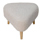 Load image into Gallery viewer, Mud Boucle Triangle Footstool
