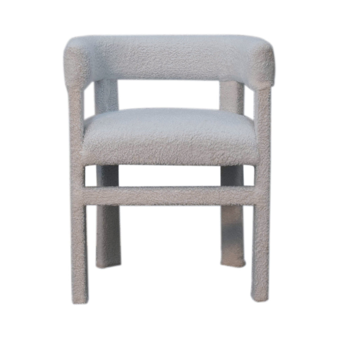 White-Boucle-Occasional-Chair