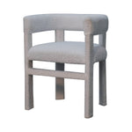 Load image into Gallery viewer, White Boucle Occasional Chair
