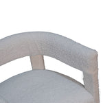 Load image into Gallery viewer, White Boucle Occasional Chair
