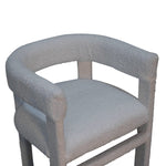 Load image into Gallery viewer, White Boucle Occasional Chair
