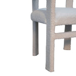 Load image into Gallery viewer, White Boucle Occasional Chair
