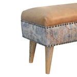 Load image into Gallery viewer, Haven Durrie Footstool
