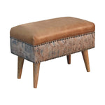 Load image into Gallery viewer, Haven Durrie Footstool
