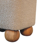 Load image into Gallery viewer, Serenity Footstool with Ball Feet
