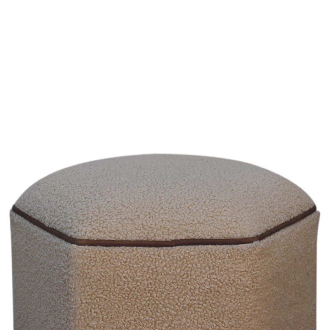 Serenity Hexagonal Footstool