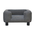 Load image into Gallery viewer, Mini-Battleship-Tweed-Pet-Sofa-Bed
